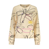 Desigual Pink Cotton Women Sweatshirt