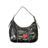 Desigual Nero Poliuretano Donna Bag