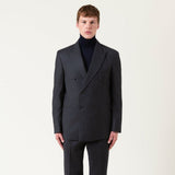 Autore Gray Wool Full-Length Jacket