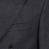 Autore Gray Wool Full-Length Jacket
