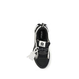 Off-White Black Polyester Athletic Sneakers