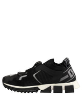 Dolce & Gabbana Black Sorrento Trekking Sneakers Men Shoes