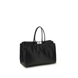 Fendi Black Calf Leather Bos Taurus Handbag
