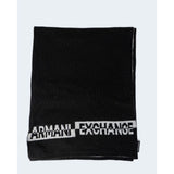 Armani Exchange Black Marabou Scarf