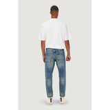 Only & Sons Blue Cotton Slim Fit Jeans