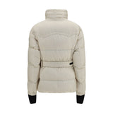 Moncler Grenoble Beige Polyester Full-Length Jacket