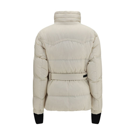 Moncler Grenoble Beige Polyester Full-Length Jacket