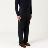 Autore Blue Wool Dress Pants