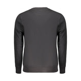 North Sails Black Cotton Mens Sweatshirt
