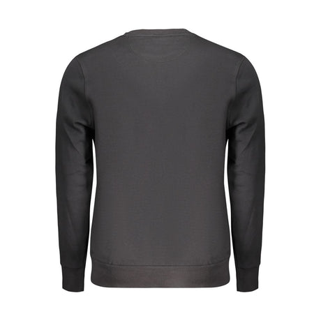 North Sails Black Cotton Mens Sweatshirt