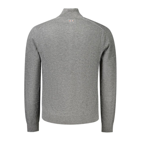Napapijri Gray Wool Men's Sweater