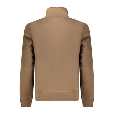 Napapijri Brown Cotton Men's Sweatshirt