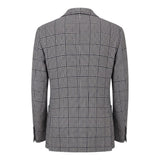 Roberto Pepe Luxury Blue Cotton Men Jacket