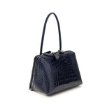 The Attico Blue Calf Leather Bos Taurus Shoulder Bag