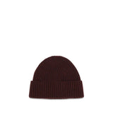 Brunello Cucinelli Bordeaux Cashmere Beanie
