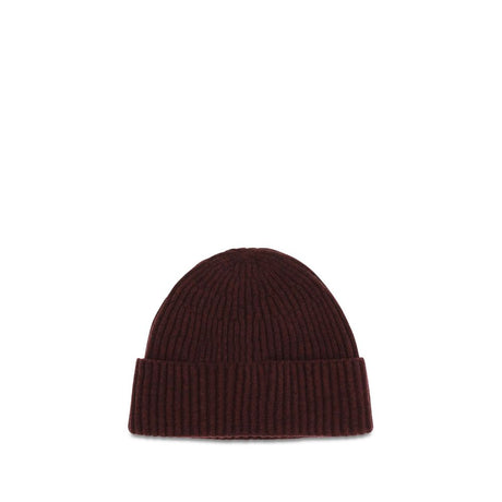 Brunello Cucinelli Bordeaux Cashmere Beanie