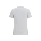 Maison Kitsuné White Cotton Polo Shirt