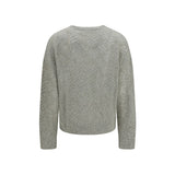 Brunello Cucinelli Gray Linen Sweatshirt