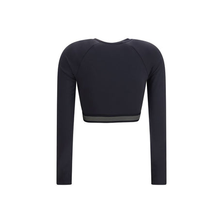 New Balance Black Recycled Polyester Longsleeve Shirt