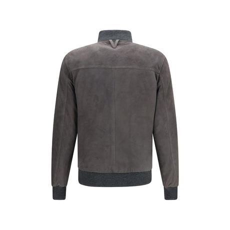 Valstar Brown Calf Leather Bos Taurus Bomber