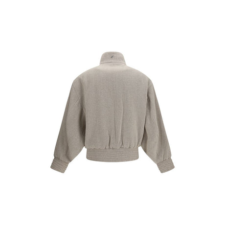 Jacquemus Beige Wool Oves Aries Bomber