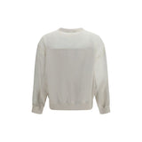 Brunello Cucinelli White Cotton Sweatshirt