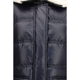 Peuterey Blue Polyamide Full-Length Jacket