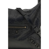 Balenciaga Black Lamb Ovis Aries Shoulder Bag