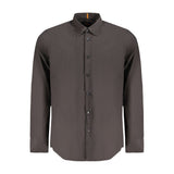 Hugo Boss Black Cotton Men's Shirt