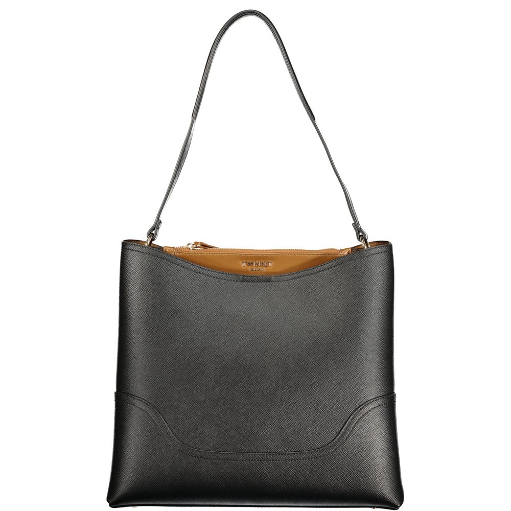 Twinset Black Polyurethane Womens Bag
