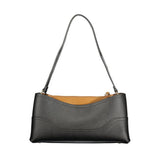 Twinset Nero Polyurethane Women Bag with Compartments and Central Pocket