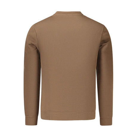 Napapijri Brown Cotton Men's Sweatshirt