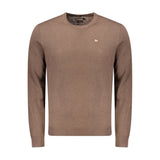 Napapijri Brown Wool Sweatshirt