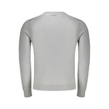 Napapijri Gray Wool Men's Sweater
