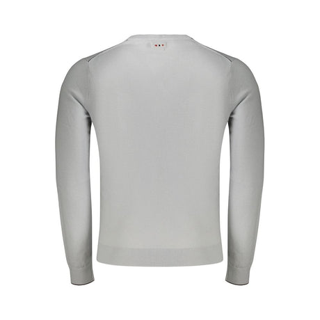 Napapijri Gray Wool Men's Sweater