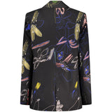 Desigual Black Cotton Blazer