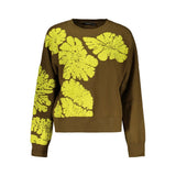 Desigual Green Wool Sweatshirt