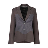 Desigual Black Polyester Blazer