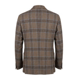 Roberto Pepe Luxury Brown Cotton Men Jacket