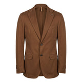 Roberto Pepe Luxury Brown Cotton Men's Jacket