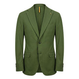 Roberto Pepe Luxury Green Cotton Men Jacket