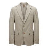 Roberto Pepe Luxury Beige Cotton Men's Jacket