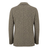 Roberto Pepe Luxury Beige Cotton Men Jacket