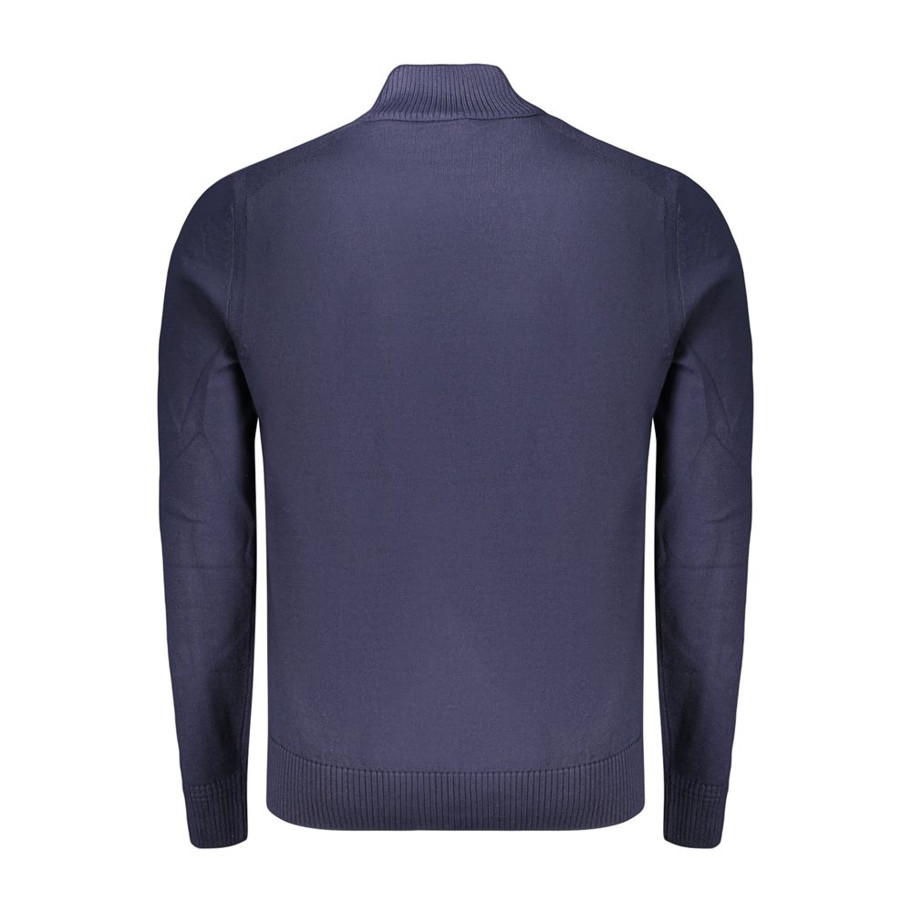 Hugo Boss Blue Wool Men's Sweater