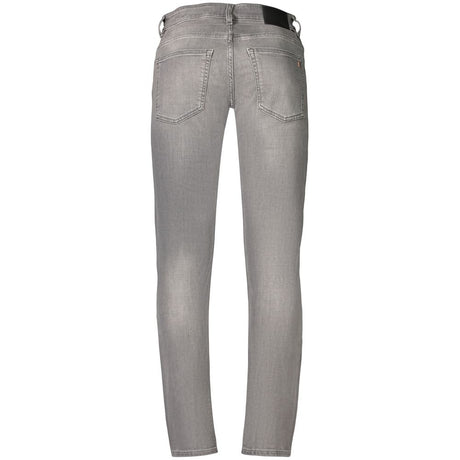 Hugo Boss Grey Cotton Men's Jeans