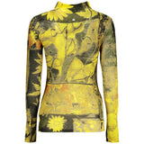 Desigual Yellow Viscose Women's Top
