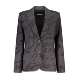 Desigual Nero Viscose Women Jacket
