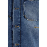Off-White Blue Cotton Denim Jacket