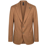 Roberto Pepe Luxury Brown Viscose Men's Jacket