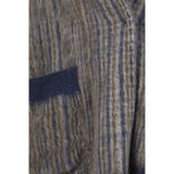 Brunello Cucinelli Gray Mohair Full-Length Jacket